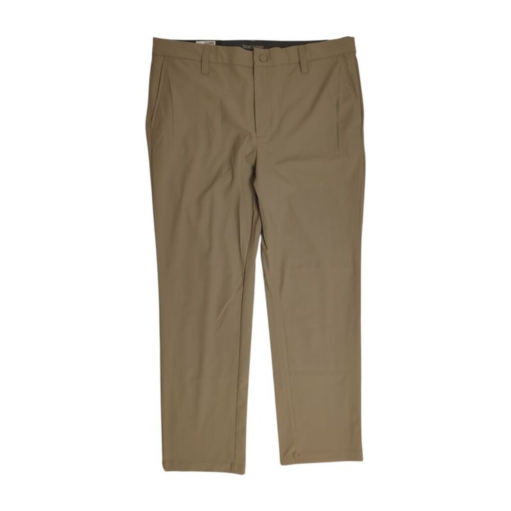 Khaki - Dockers Men's Slim Fit Comfort Waistband Performance Stretch Tech Chino